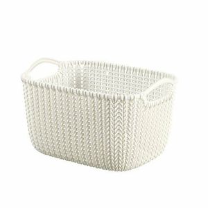 Curver Úložný box Knit 8 l, krémová, 8 l vyobraziť