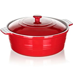 Banquet Forma zapekacia okrúhla s pokrievkou Culinaria Red 3 l, 3 l vyobraziť