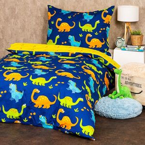 4Home Dětské bavlnené obliečky Dino, 140 x 200 cm, 70 x 90 cm vyobraziť