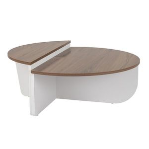 Konferenčný stolík Orion Walnut White vyobraziť