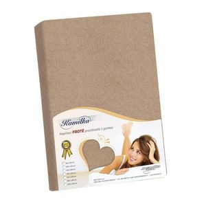 Bellatex Froté prestieradlo Kamilka kávová, 90 x 200 cm vyobraziť