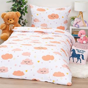 4Home Bavlnené obliečky Pink Clouds, 140 x 200 cm, 70 x 90 cm vyobraziť