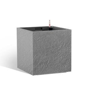 Flower Lover Samozavlažovací kvetináč Cubico Stone sivá, 27 cm, 27 cm vyobraziť