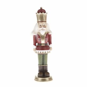 Vianočná dekorácia Luskáčik červená, 5 x 17, 5 cm​ vyobraziť