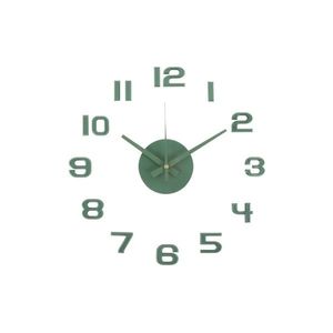 Karlsson 6001GR dizajnové samolepiace hodiny zelená, pr. 40 cm vyobraziť