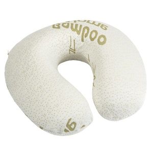 4Home Cestovný vankúšik z pamäťovej peny Bamboo, 32 x 20 cm vyobraziť