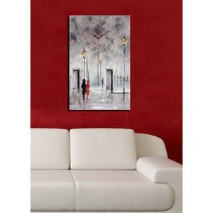 Nástenné hodiny Abstract YYCS-1, 45 x 70 cm vyobraziť