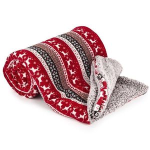 4Home Vianočná baránková deka Soby, 150 x 200 cm vyobraziť