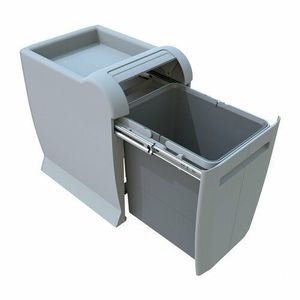 Elletipi Vstavaný odpadkový kôš CITY - výsuvný, 18 l vyobraziť