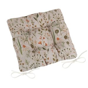 Bellatex Sedák DITA prešívaný Vetvičky režná, 40 x 40 cm vyobraziť