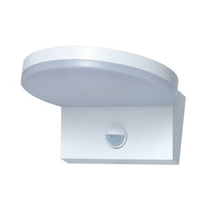 Rabalux 77120 vonkajšie nástenné LED svietidlo so senzorom Batida, biela vyobraziť