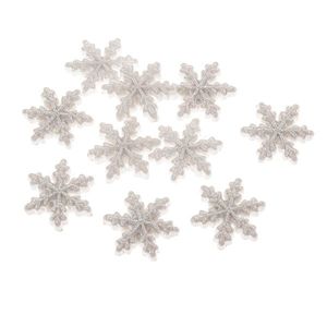 Sada vianočných ozdôb Snehová vločka, 12 ks, polyrezín vyobraziť