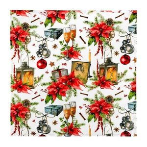 Bellatex Obrus ​​Vianoce hviezda, 50 x 50 cm, 50 x 50 cm vyobraziť