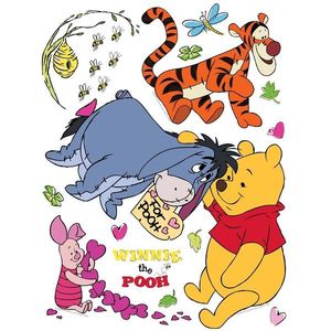 AG Art Samolepiaca dekorácia Macko Pú, 30 x 30 cm vyobraziť