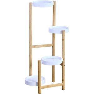 Kesper 17276 Bambusový stojan na kvety 48 x 42 x 78 cm, 4 poschodia vyobraziť