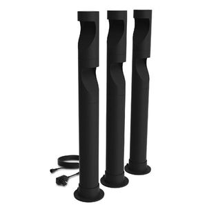 Philips Desi GardenLink vonkajší LED stĺpik Low Voltage súprava 3 ks, čierna, 70 cm, 3x1, 5 W, 3x180 lm, 2700 K vyobraziť
