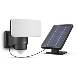 Philips Tylus UltraEfficient Security solárny LEDreflektor, senzor, čierny, 6 W, 1000/50 lm, 5000 K vyobraziť