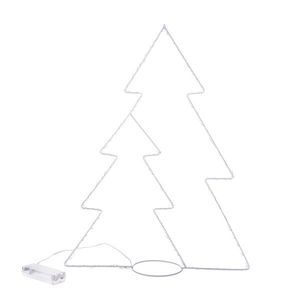 Vianočná svietiaca dekorácia stromčeky, 45 x 33 cm, 25 LED vyobraziť