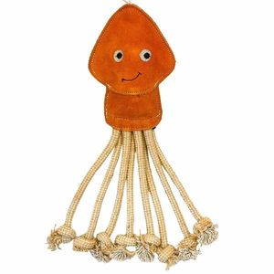 PafDog Olíheň Ollie Hračka pre psov z kože a juty so zvukom, 40 cm vyobraziť