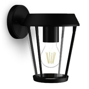 Philips Sunera vonkajšie nástenné svietidlo čierna, E27, max. 1x25 W vyobraziť