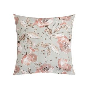 Bellatex Vankúšik Adela Ľalia losos, sivá, 40 x 40 cm vyobraziť