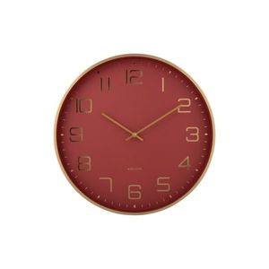 Karlsson 5973RD dizajnové nástenné hodiny červená, pr. 40 cm vyobraziť