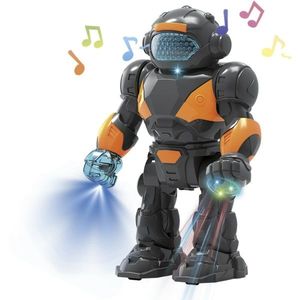 Teddies Robot chodiaci, 22 cm, na batérie so svetlom a zvukom vyobraziť