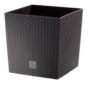 Obal na kvetináč Rato Low tmavohnedá, S vyobraziť