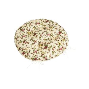 Bellatex Sedák Adéla prešívaný kulatý Růžička, 40x 40 cm vyobraziť