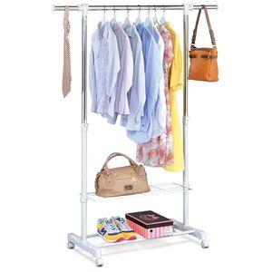Stojan na šaty Danny 84 x 165 cm, biela vyobraziť
