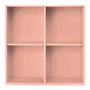 Ružová závesná knižnica 70x70x27 cm Mistral – Hammel Furniture vyobraziť