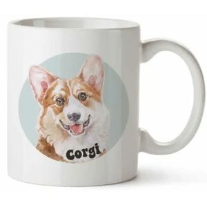 Bohemia Gifts Keramický hrnček - Corgi, 350 ml vyobraziť