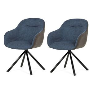 Sada jedálenských stoličiek s vratným mechanizmomDCH-Y1143 BLUE2, 2 ks vyobraziť