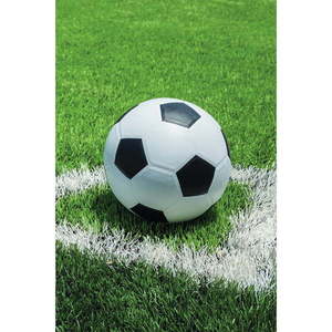 Zelená fleecová detská deka 100x150 cm Football – Jerry Fabrics vyobraziť