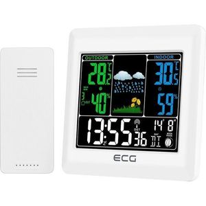 ECG MS 300 White meteostanica, biela vyobraziť