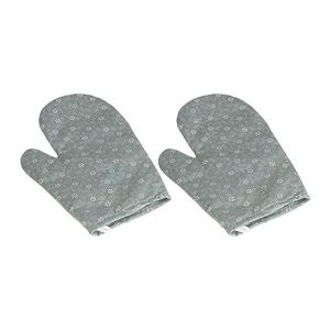 Bellatex Kuchyňská chňapka Pnoucí kvítek šedá , 28x 18 cm, 2 ks vyobraziť