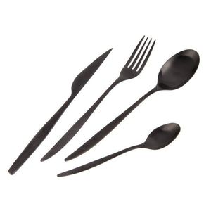 Čierny antikoro príbor 24 ks – Orion vyobraziť