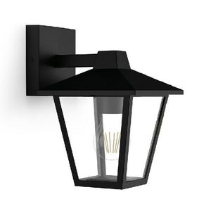 Philips Kinno vonkajšie nástenné svietidlo so svietením dole čierna, E27, max. 1x25 W vyobraziť