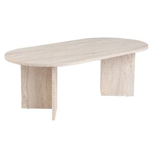 Konferenčný stolík Sable Travertine vyobraziť