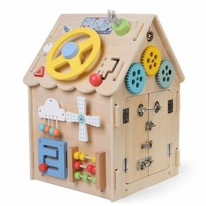 2Kids Toys Activity board Domček prírodná vyobraziť