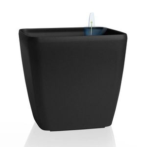 Flower Lover Samozavlažovací kvetináč Quadrato matt čierna, 24 cm, 24 cm vyobraziť