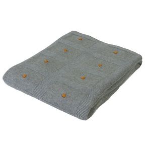 Babymatex Detská deka Accent tmavosivá, 80 x 100 cm vyobraziť