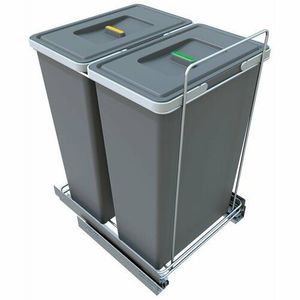 Elletipi Vstavaný odpadkový kôš ECOFIL, 35 + 35 l vyobraziť