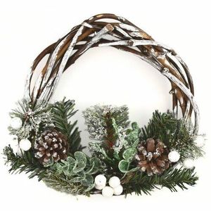 Vianočný veniec Granbury, pr. 25 cm vyobraziť