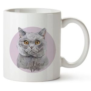 Bohemia Gifts Keramický hrnček - Blue British, 350 ml vyobraziť