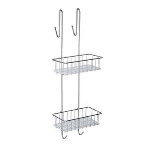 Závesná kúpeľňová dvojposchodová polička Wenko Caddy Alto vyobraziť