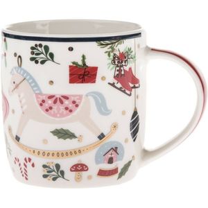 Porcelánový hrnček Hravé Vianoce 350 ml vyobraziť