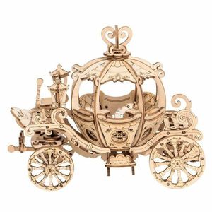 RoboTime drevené 3D puzzle Rozprávkový kočiar vyobraziť