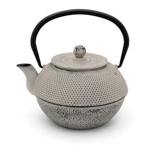 Sivá kanvica na čaj z liatiny 1, 1 l Jang – Bredemeijer vyobraziť