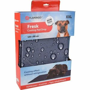 Flamingo Chladiaca podložka Kvapka sivá, veľkosť XXL 120 x 80 cm vyobraziť